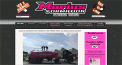 Desktop Screenshot of marius-formation.com